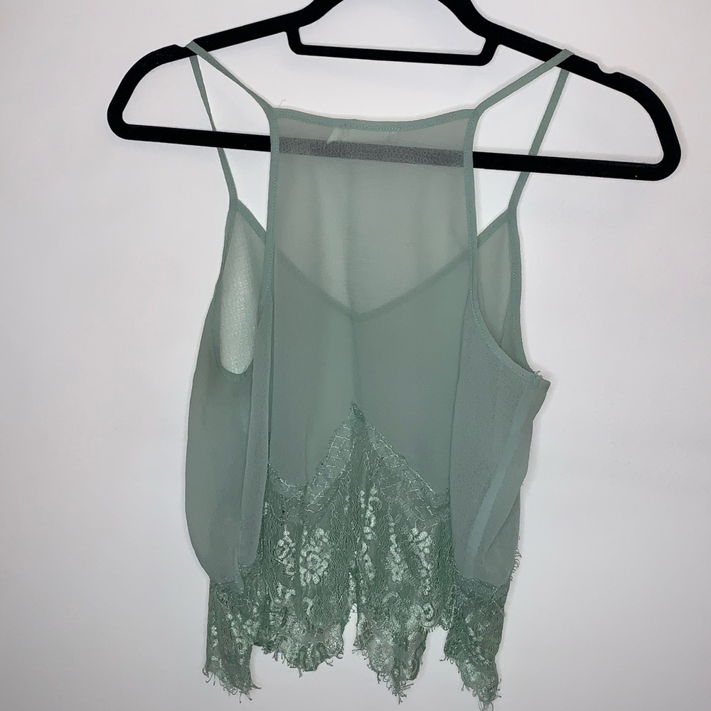 LUSH Green Top - Picture 2 of 3